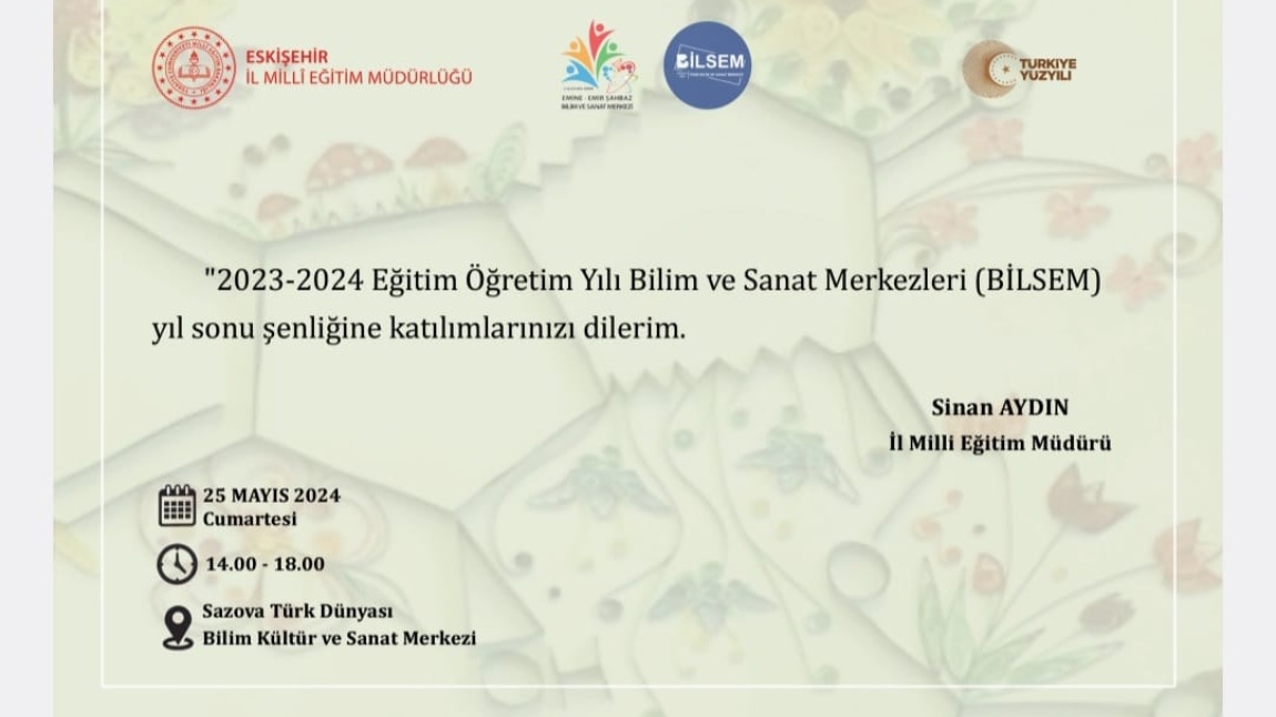 Bilim Şenliğine Davet !